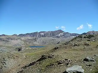 Rosa dei Banchi en het Misérinmeer.