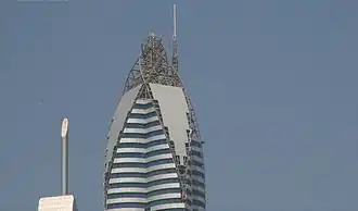 de Rose Tower of Rose Rotana in 2007