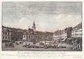 Spittelmarkt in 1783 (Johann Georg Rosenberg)