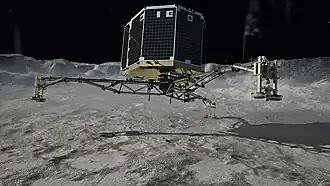 Landing van Philae op 67P/Tsjoerjoemov-Gerasimenko
