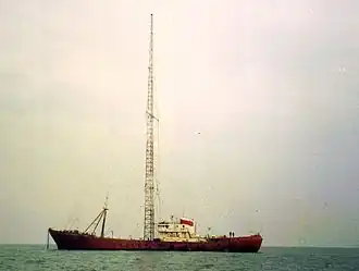 De MV Ross Revenge in 1984