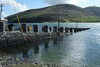 Pier in Ros Dumhach