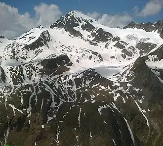Rostizkogel vanaf de Grubenkopf