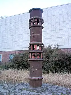 Taubenturm (terracotta, 1969), Jürgen von Woyski
