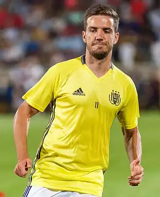 Chipciu in 2016 als speler van Anderlecht