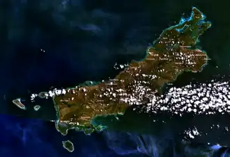 Satellietfoto van Roti