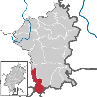 Kaart van Rothenberg