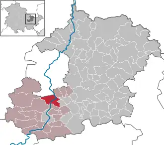 Kaart van Rothenstein