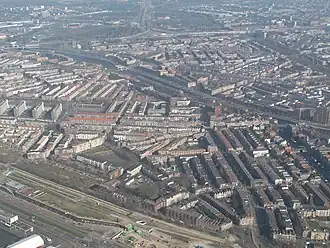 Bospolder-Tussendijken vanuit de lucht (2014)