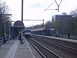 Station Rotterdam Alexander, treinperrons