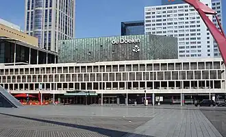 de Doelen aan het Schouwburgplein