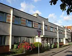 J.M. van Hardeveld en J.&nbsp;Pauw. Betonwoningen, Heer Daniëlstraat, Rotterdam. 1921.