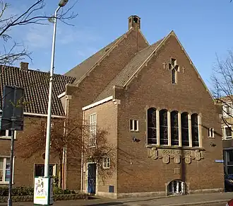 Schotse kerk aan de Schiedamse Vest.