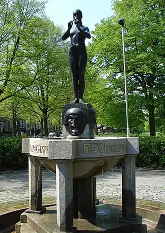 Willem Schürmann-fontein, Rotterdam
