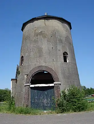 De molenromp voor de verbouwing