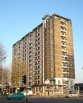 Het gebouw in 2007