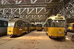 Allan-motorwagens 115 en 130.