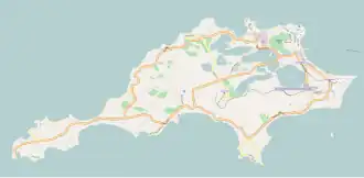 Kaart van Rottnest Island