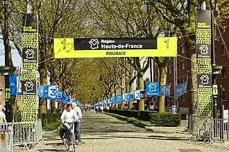 Kasseistrook van Roubaix, Espace Charles Crupelandt