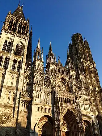 Kathedraal van Rouen in 2016