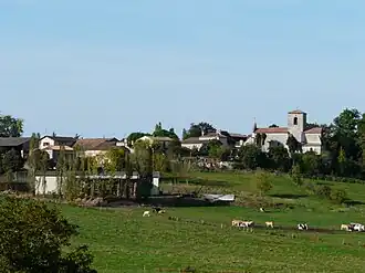Gezicht op Rouffignac-de-Sigoulès