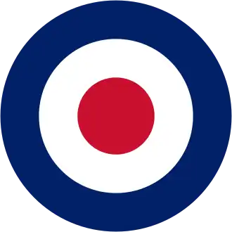 Het roundel van de Royal Air Force
