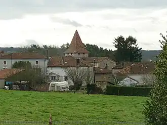 Gezicht op Roussines