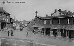 Het oude stationsgebouw