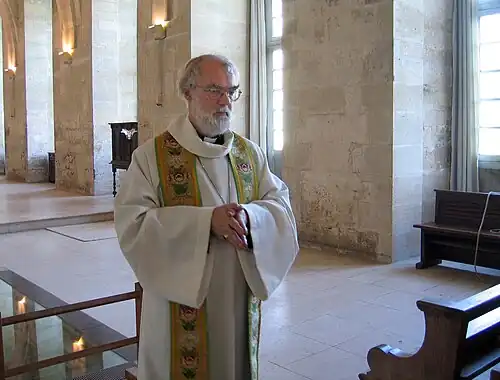 Bezoek van Rowan Williams