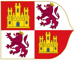 Vlag van de Kroon van Castilië (1230 – 1716)