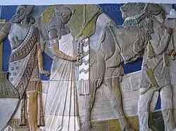 Doulton Frieze (detail) in Londen