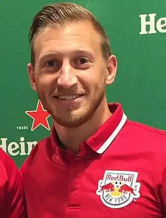 Royer in 2016 als speler van New York Red Bulls