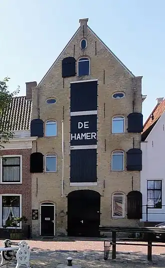Voormalig pakhuis De Hamer aan de Rozengracht anno 2007