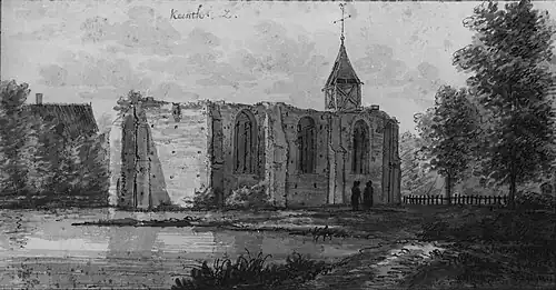 Ruïne van de kapel van St. Antonius Abt