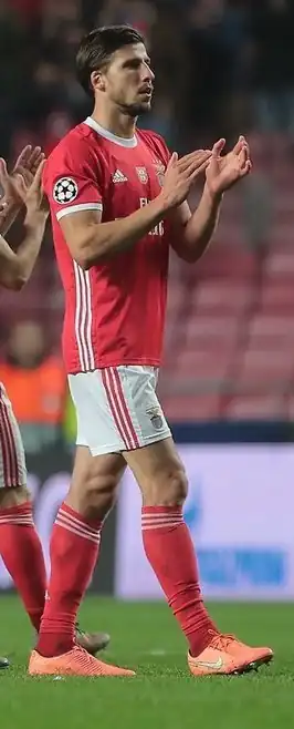 Dias in 2019 als speler van Benfica