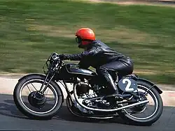 Rudge 500 cc racemotor uit 1938