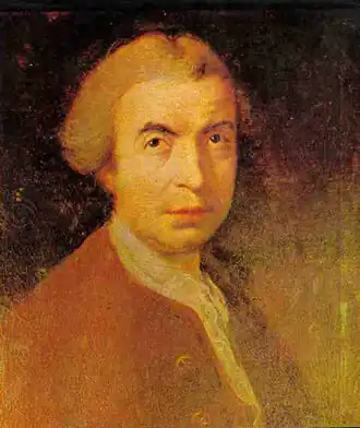 Ruđer Bošković, portret door R. Edge Pine, Londen, 1760