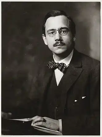 R.A.D. Cort van der Linden (1918) (portret door Jacob Merkelbach)