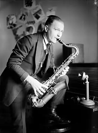 Rudy Wiedoeft in 1920