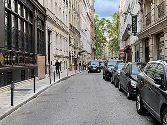 De straat in juni 2021