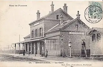 Station Rosendaël voor 1903