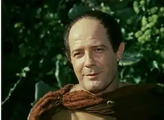 Ruggero Mastroianni in de film Scipione detto anche l'Africano (1971)