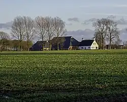 Boerderij in het noorden van de polder