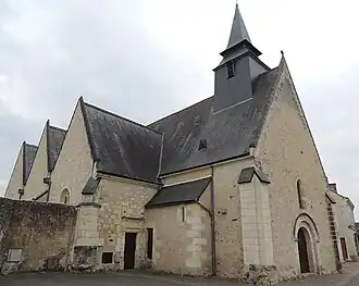 De Petrus-en-Pauluskerk van Ruillé-sur-Loir