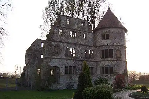 Verne, ruïne kasteel Vernaburg