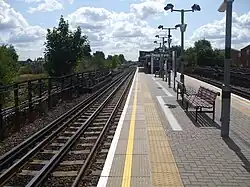 Een blik naar het oosten.