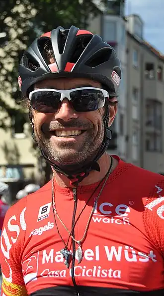 Wüst in 2017 bij de Ronde van Keulen