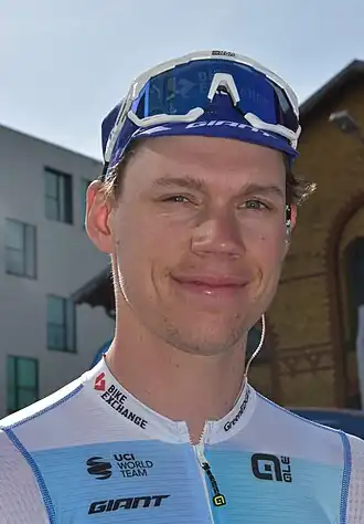 O'Brien bij de Ronde van Keulen, 2022.