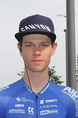 Belmans tijdens Rund um Köln in 2023.