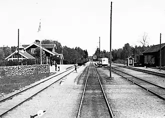 Station Runhällen in 1937